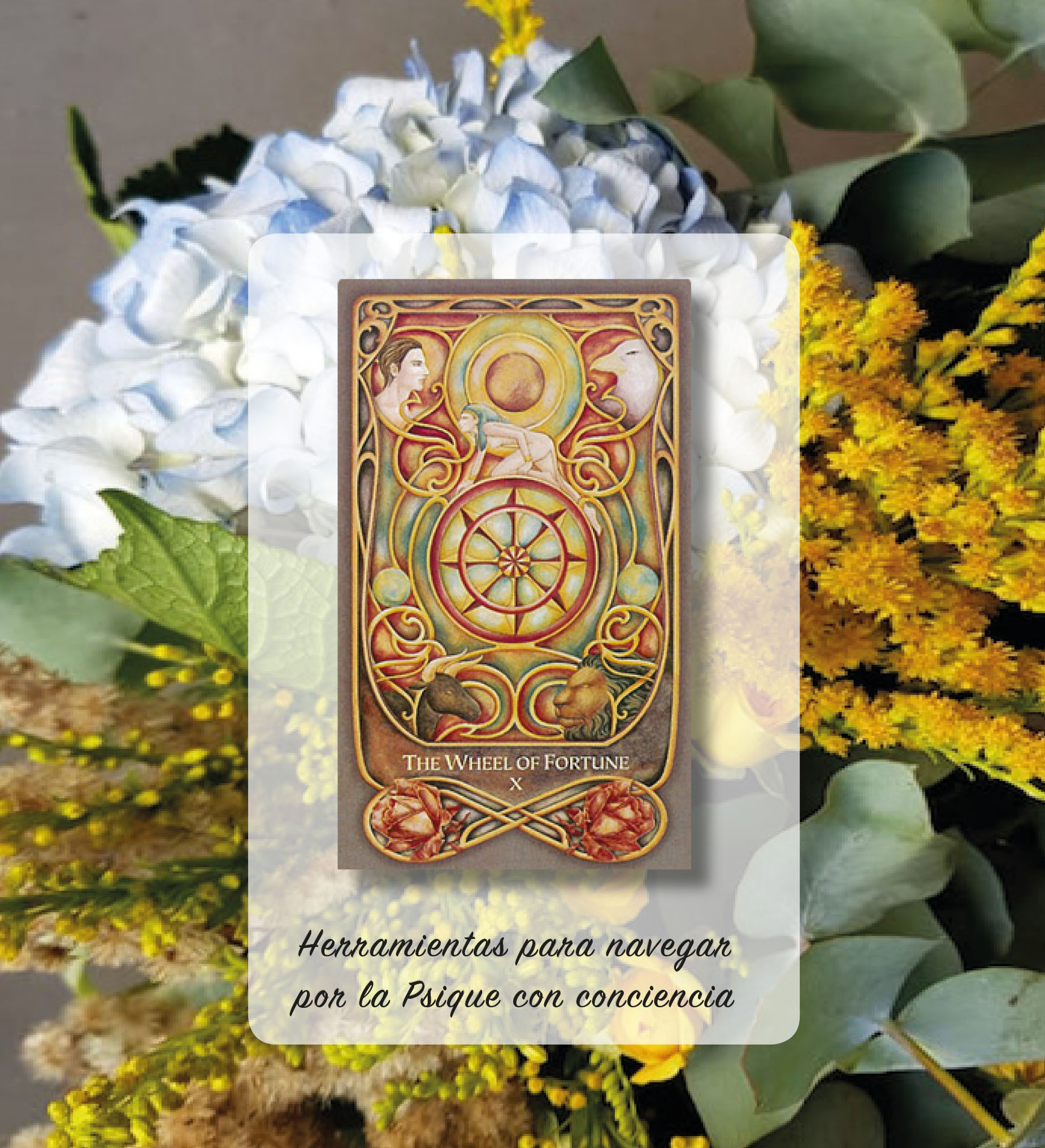 CURSO DE TAROT EVOLUTIVO Y TERAPIA FLORAL